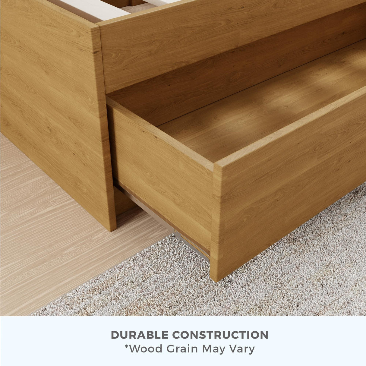 Brookside Sadie Wood Twin Storage Bed