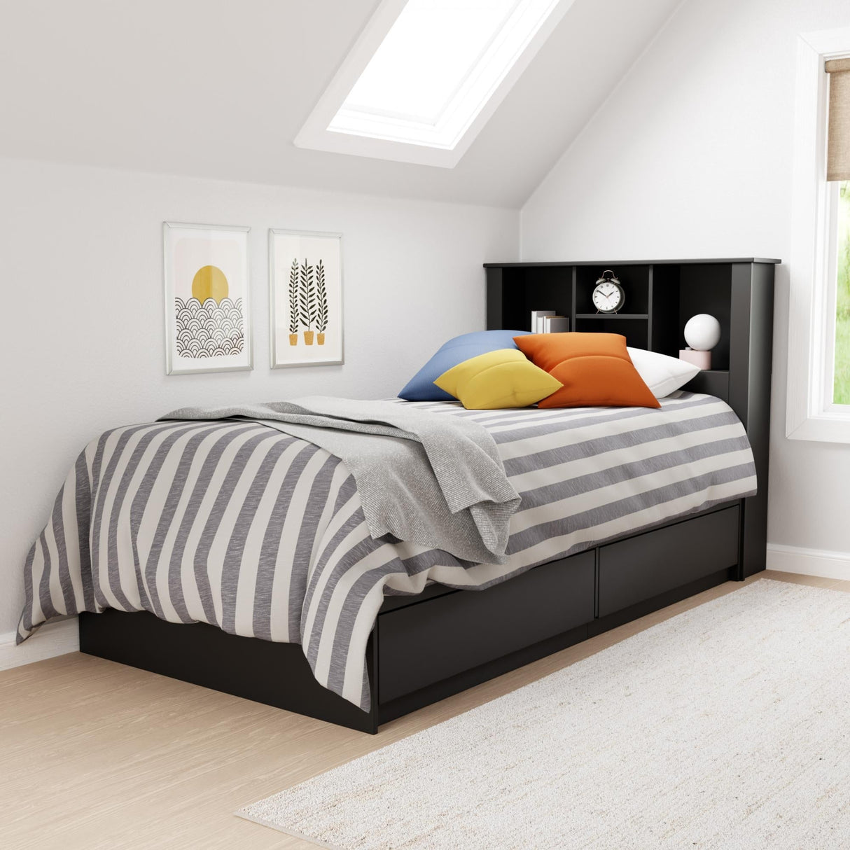 Brookside Sadie Wood Twin Storage Bed