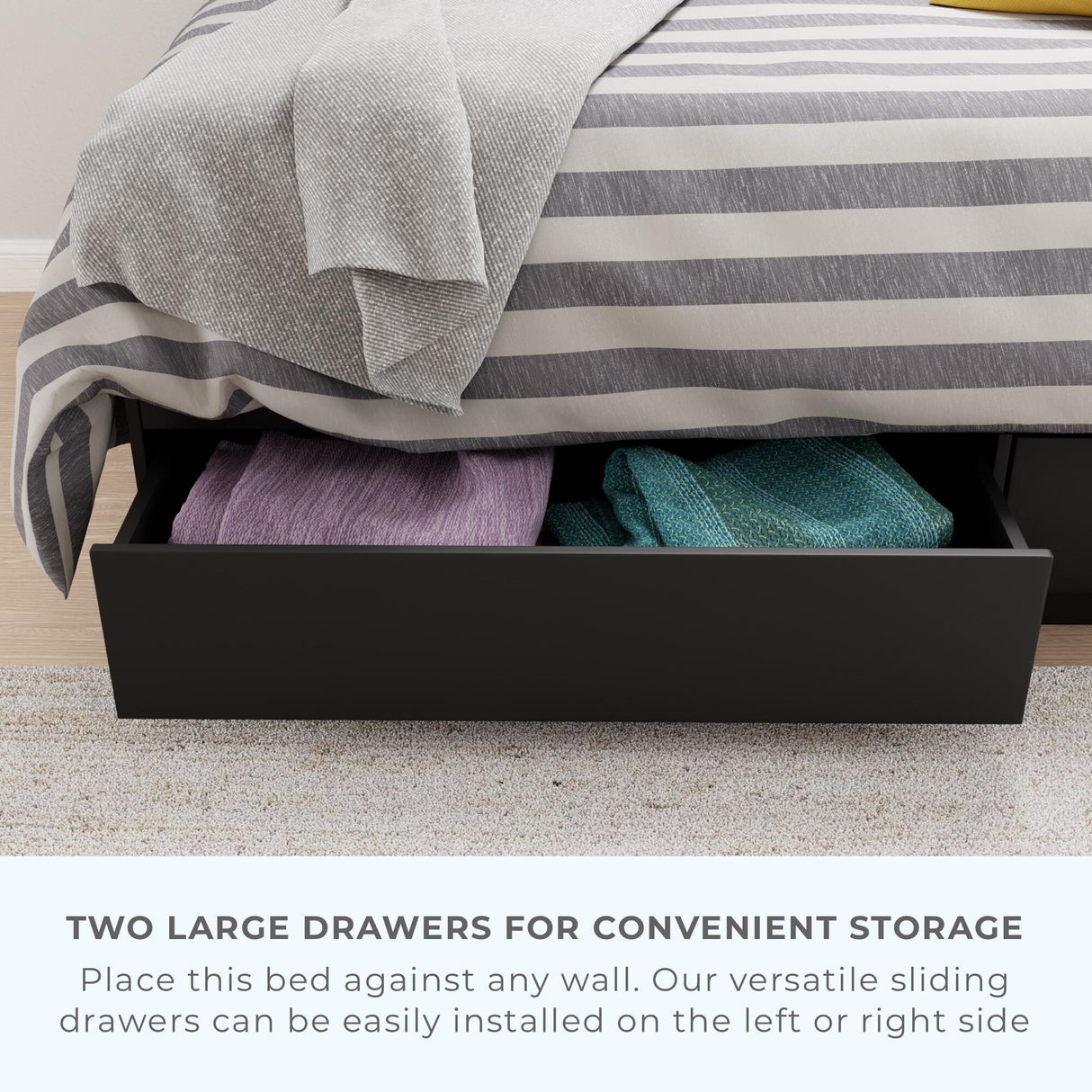 Brookside Sadie Wood Twin Storage Bed