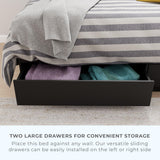 Brookside Sadie Wood Twin Storage Bed
