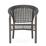 Broward Outdoor 3-piece Wicker Bistro Chat Set by Christopher Knight Home