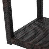 Broward Outdoor 3-piece Wicker Bistro Chat Set by Christopher Knight Home