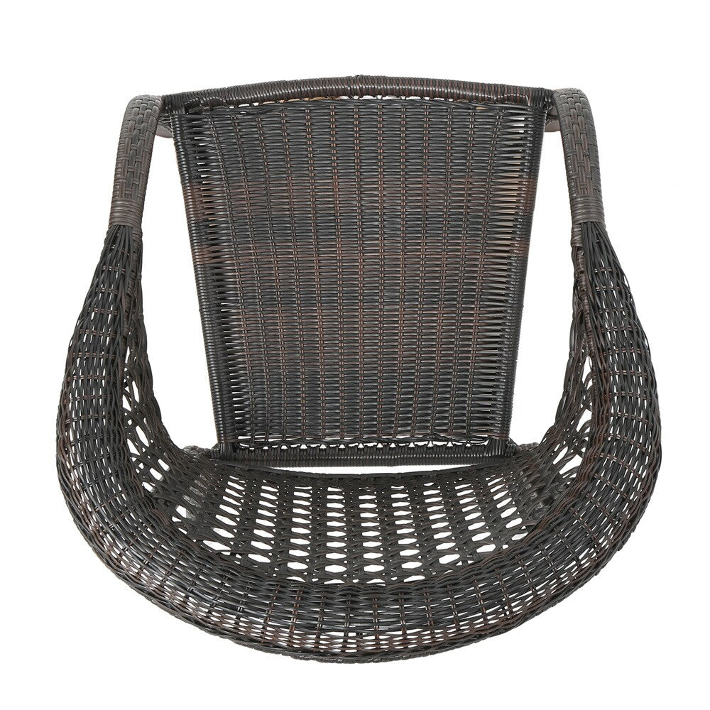 Broward Outdoor 3-piece Wicker Bistro Chat Set by Christopher Knight Home