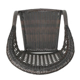 Broward Outdoor 3-piece Wicker Bistro Chat Set by Christopher Knight Home