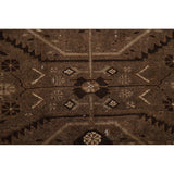 Brown Balouch Persian Antique Area Rug Hand-knotted Wool Carpet - 3'10" x 6'0"