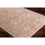 Brown Elegant Traditional Area Rug (5'3" x 7'3") - 5'3" x 7'3"