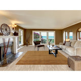 Brown Gold Gabbeh Indian Area Rug Handmade Wool Carpet - 7'11"x 9'11"