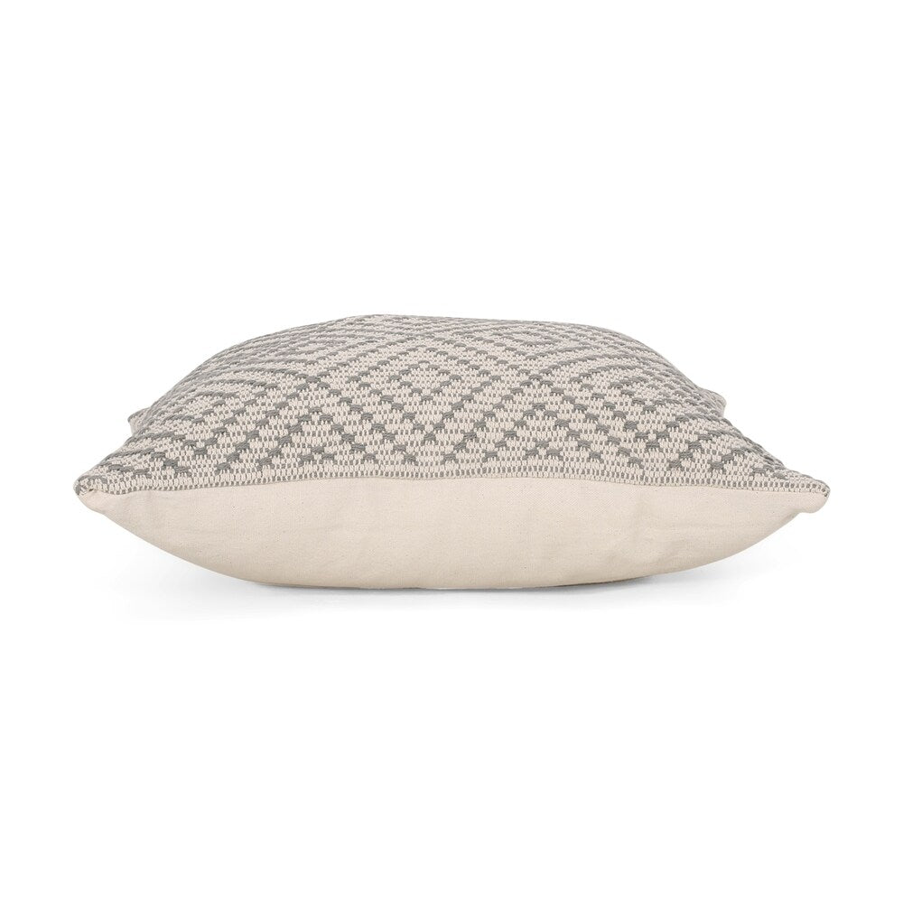Broxon Modern Handcrafted Fabric Pillow Cover by Christopher Knight Home