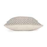Broxon Modern Handcrafted Fabric Pillow Cover by Christopher Knight Home