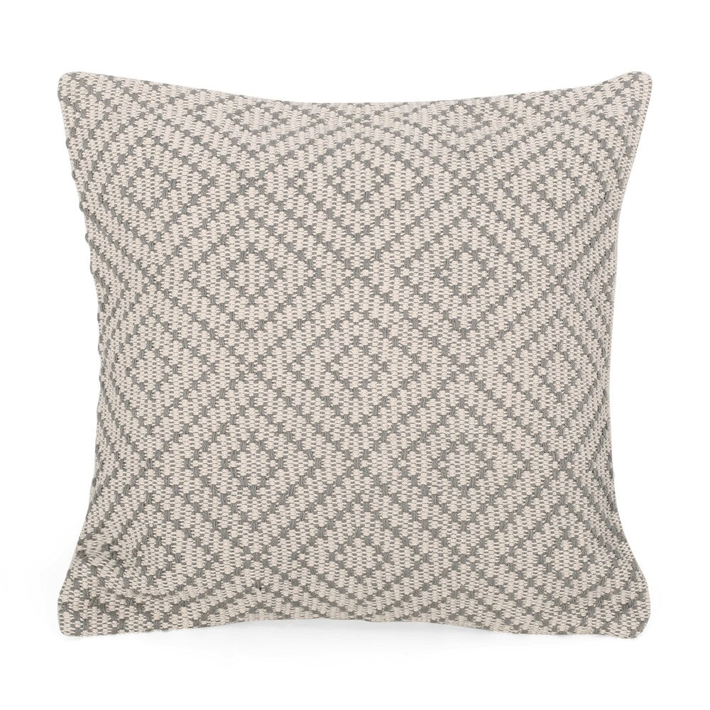 Broxon Modern Handcrafted Fabric Pillow Cover by Christopher Knight Home