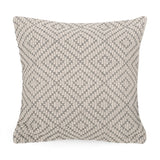 Broxon Modern Handcrafted Fabric Pillow Cover by Christopher Knight Home