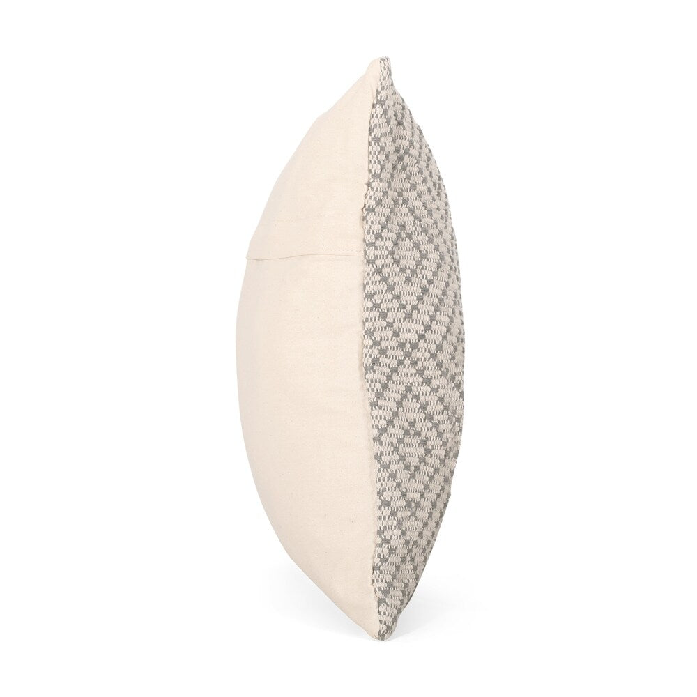 Broxon Modern Handcrafted Fabric Pillow Cover by Christopher Knight Home