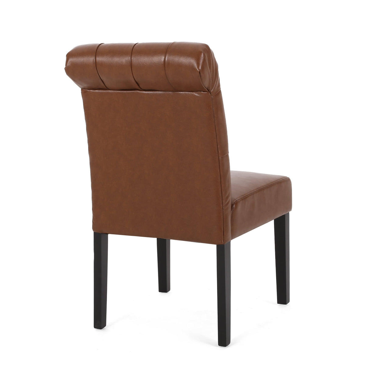 Broxton Tufted Rolltop Dining Chairs (Set of 2) by Christopher Knight Home
