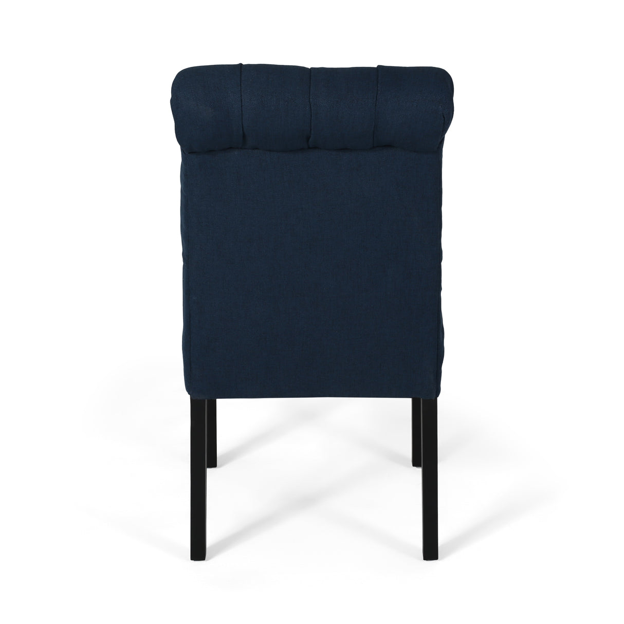 Broxton Tufted Rolltop Dining Chairs (Set of 2) by Christopher Knight Home