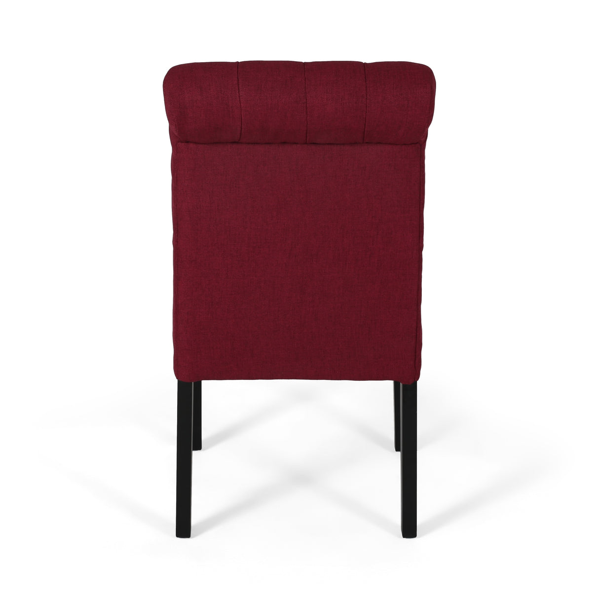 Broxton Tufted Rolltop Dining Chairs (Set of 2) by Christopher Knight Home