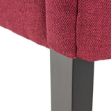 Broxton Tufted Rolltop Dining Chairs (Set of 2) by Christopher Knight Home
