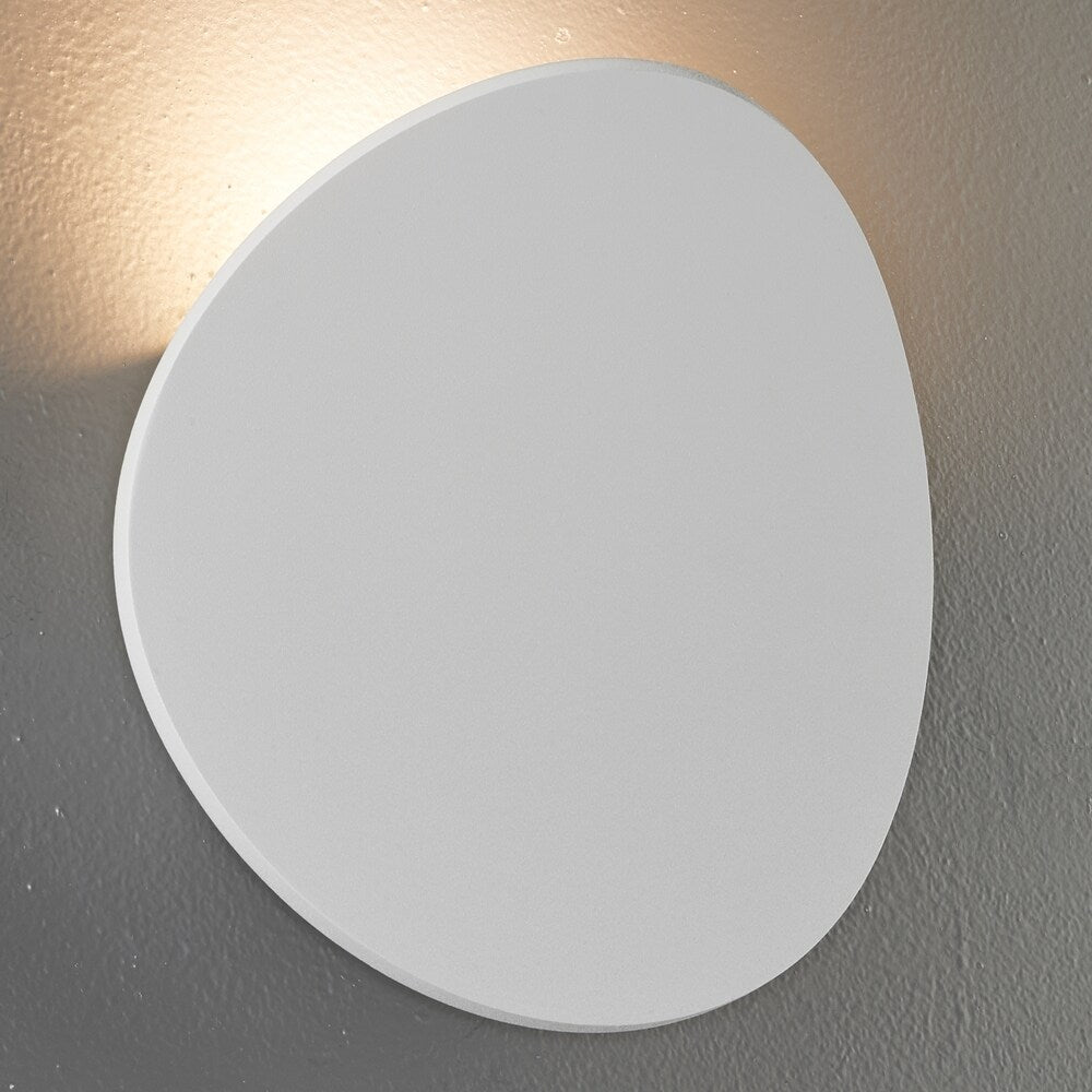 Bruck Lighting Lunaro 1-light Textured White Wall Sconce