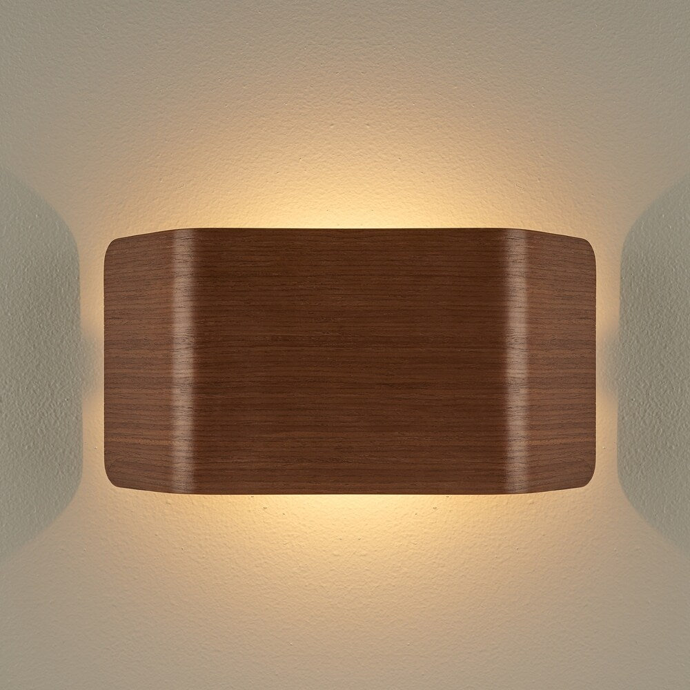 Bruck Lighting Zen Walnut LED Wall Sconce