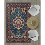 Brumlow Mills Amelia, Floral Persian Area Rug - 2'6" x 3'10"