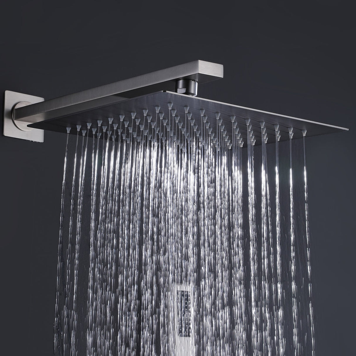 Pressure Balanced Complete Shower System With Rough-In Valve