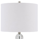 Brushed nickel 1-light Table Lamp