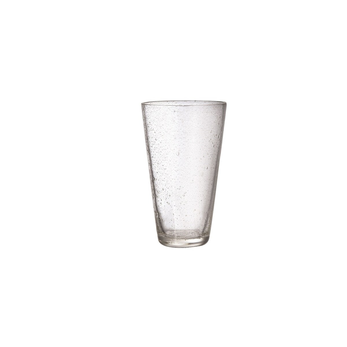 Bubble Glass Set/4- ST - CLEAR