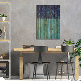 Bubble Over Print On Wood by Nancy Eckels - Multi-Color