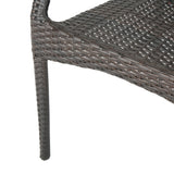 Buchanan Outdoor 3-Piece Wicker Chat Set by Christopher Knight Home