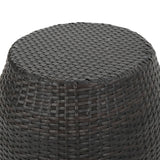 Buchanan Outdoor 3-Piece Wicker Chat Set by Christopher Knight Home