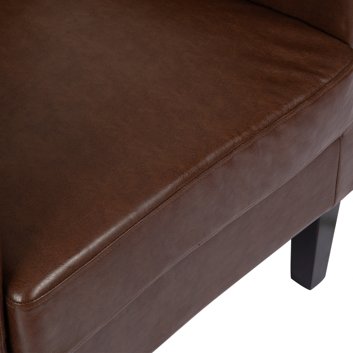 Bucklin Contemporary Pillow Tufted Club Chair by Christopher Knight Home