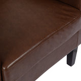 Bucklin Contemporary Pillow Tufted Club Chair by Christopher Knight Home