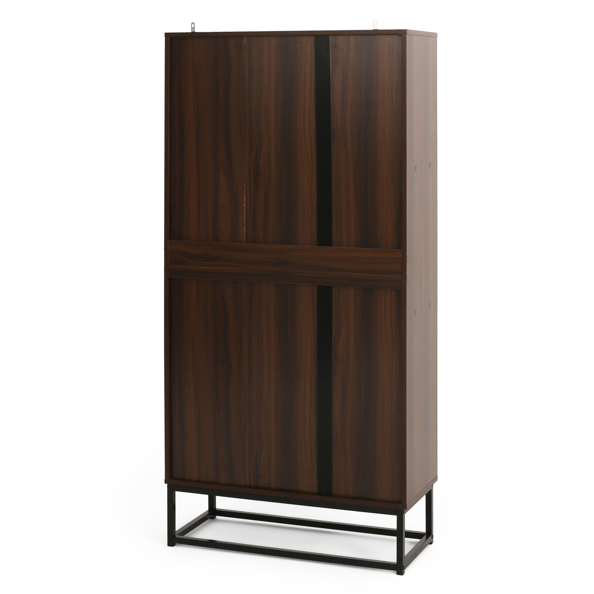 Bucy Modern Industrial 6 Shelf V Bookcase by Christopher Knight Home - 31.50" L x 13.00" W x 65.00" H