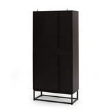 Bucy Modern Industrial 6 Shelf V Bookcase by Christopher Knight Home - 31.50" L x 13.00" W x 65.00" H
