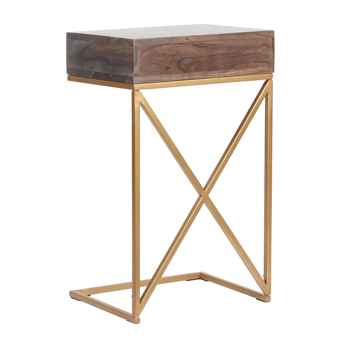 Bucyrus Handcrafted Acacia Wood C-Shaped Side Tables (Set of 2) by Christopher Knight Home