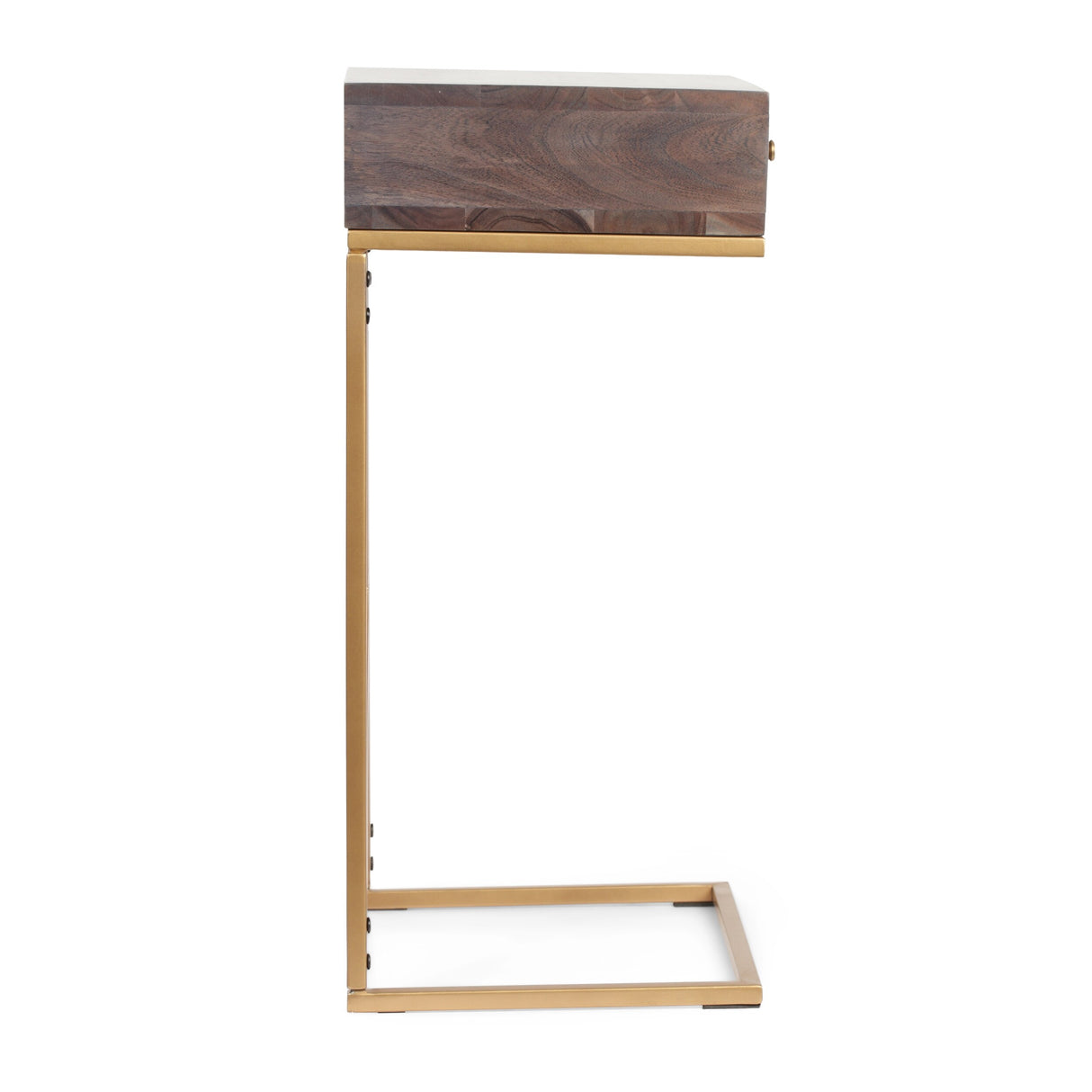 Bucyrus Handcrafted Acacia Wood C-Shaped Side Tables (Set of 2) by Christopher Knight Home