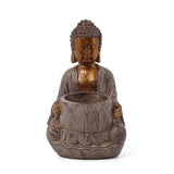 Buddha with Bowl Statuaries - Set of 3