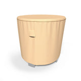 Budge Sedona Tan Patio Bar Table and Chairs Cover 50 in Diameter x 42 in Drop - 50" Diameter x 42" Drop