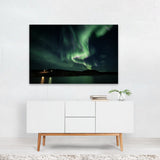 Bug ynes Northern Norway Varanger Auroras 04 Nature Art Print/Poster