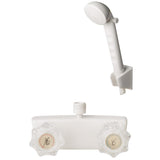 Builders Shoppe 3220A/4120 RV/Motorhome Replacement Shower Faucet Valve Diverter with Matching Hand Held Shower Set