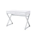 Built-in USB Port Writing Desk, Four Classic Colors, Modern Appearance with 2 Storage Drawers