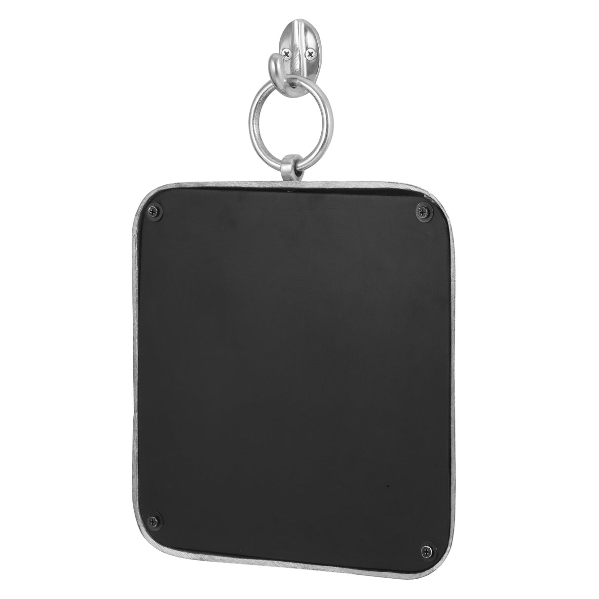 Buker Modern Handcrafted Square Aluminum Wall Mirror by Christopher Knight Home - 10.75" L x 1.00" W x 13.50" H