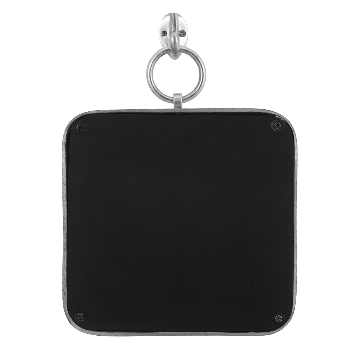 Buker Modern Handcrafted Square Aluminum Wall Mirror by Christopher Knight Home - 10.75" L x 1.00" W x 13.50" H