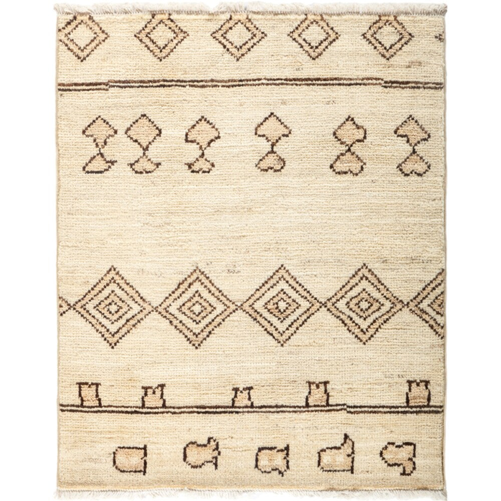 Overton Bulakoyun Hand Knotted Area Rug (3'2" X 3'4") - 3'2" x 3'4"/Surplus