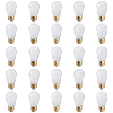 Bulbrite Pack of (25) 11 Watt Dimmable S14 Incandescent Light Bulbs with Medium (E26) Base