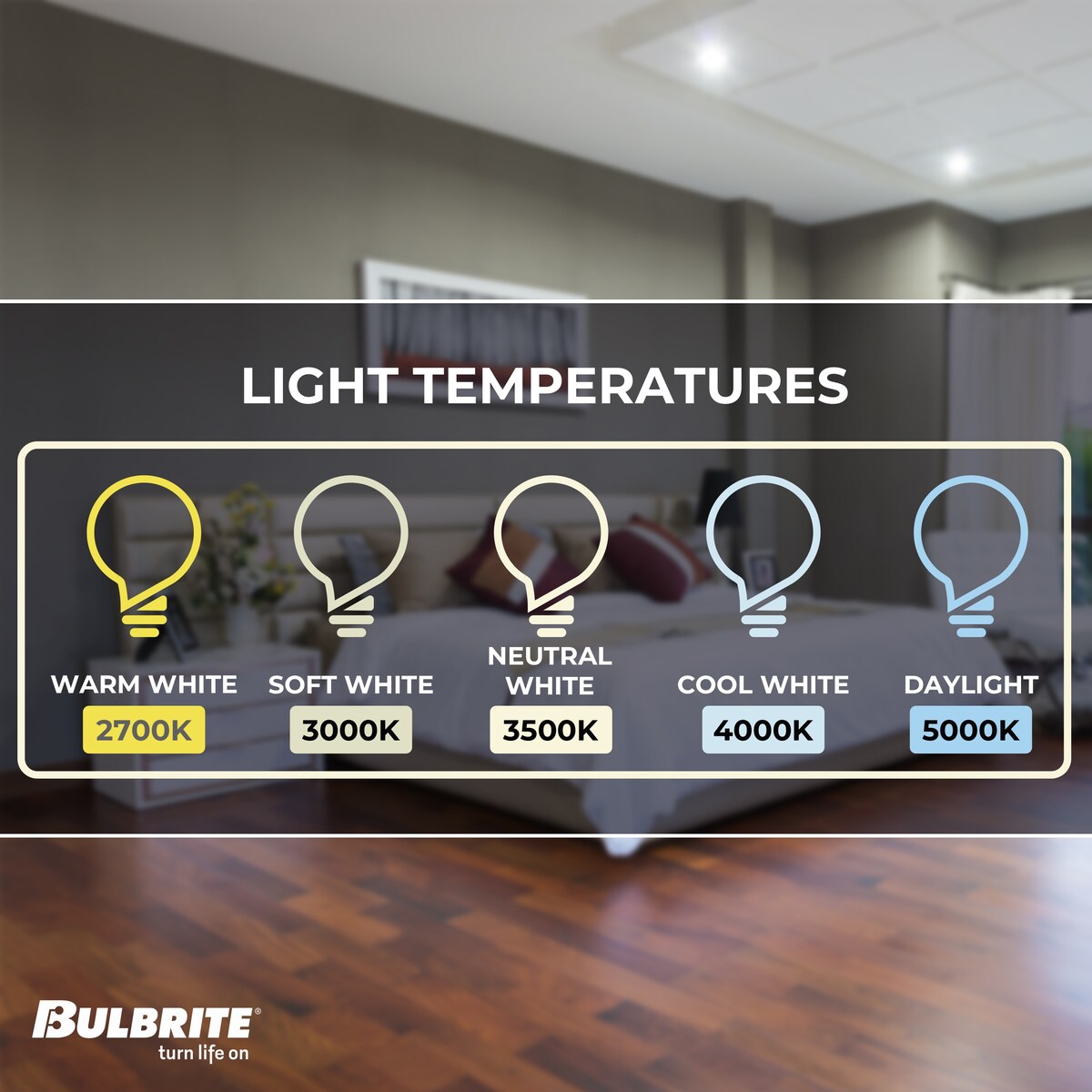 Bulbrite Pack of (4) 12 Watt 4" Integrated LED Recessed Downlight with E26 Quick Connect Adapter - multi