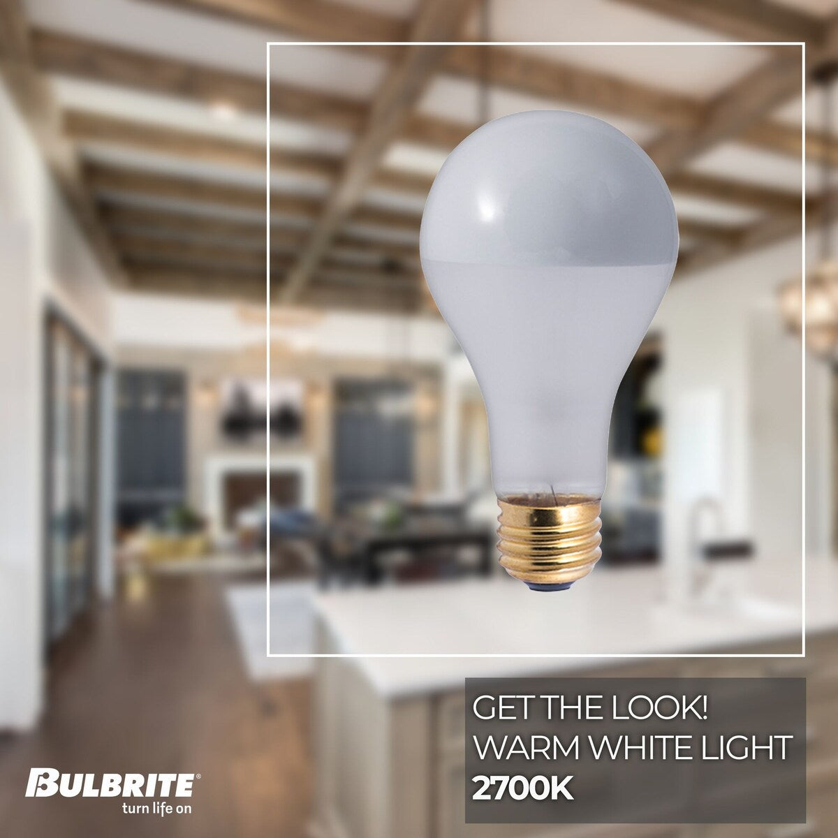 Bulbrite Pack of (8) 100 Watt Dimmable Inside Frost Silver Bowl A21 Medium (E26) Incandescent Bulb - 100 Watt
