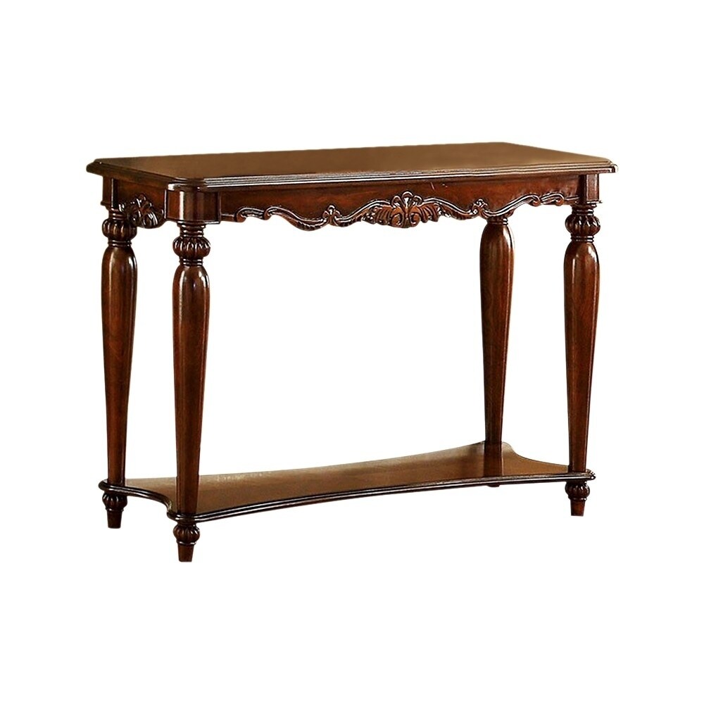 Bunbury Traditional Sofa Table, Cherry