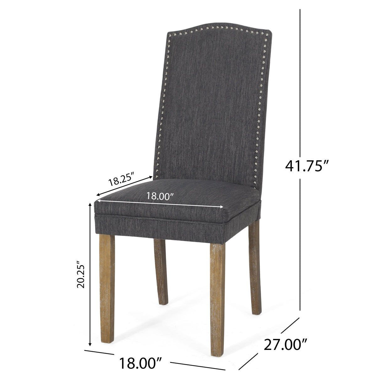 Bunce Fabric Dining Chair (Set of 4) by Christopher Knight Home