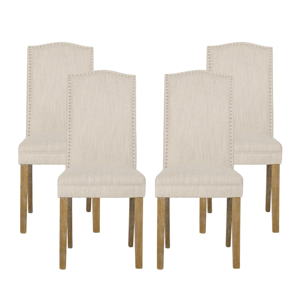 Bunce Fabric Dining Chair (Set of 4) by Christopher Knight Home