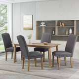 Bunce Fabric Dining Chair (Set of 4) by Christopher Knight Home